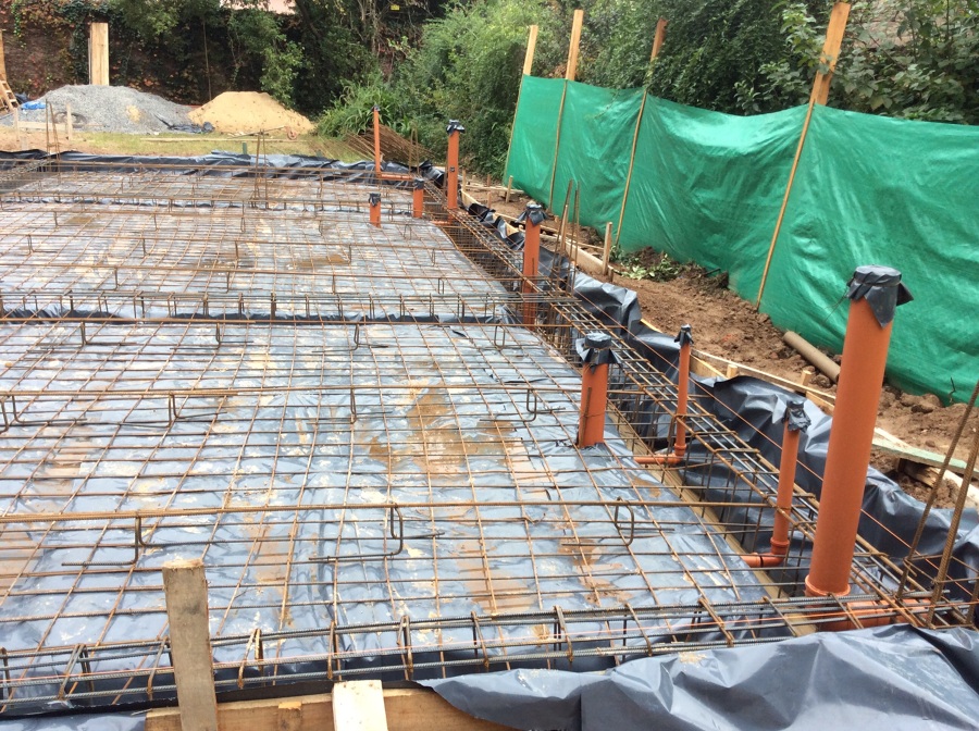 Colocación del film y armado